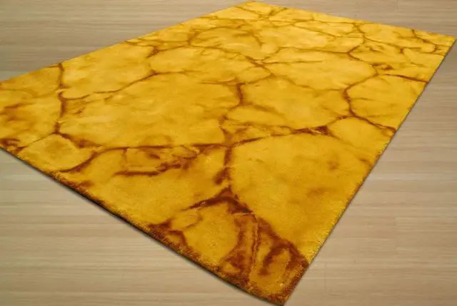 Alt view image 3 of 4 - Golden Mirage Hand-Tufted Wool Rug