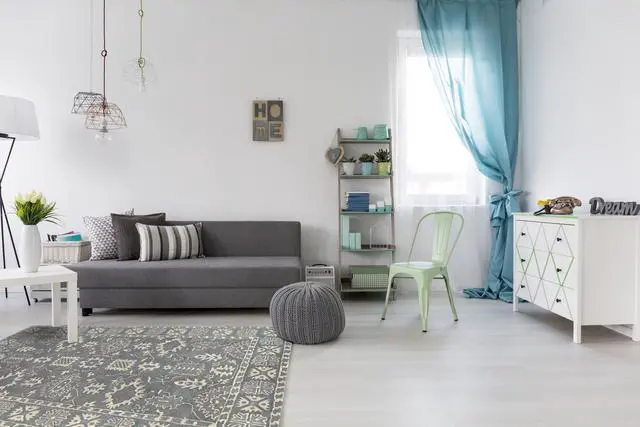 Main image of Hand-Tufted Wool Gray Traditional Oriental Overdyed Rug, Made in India