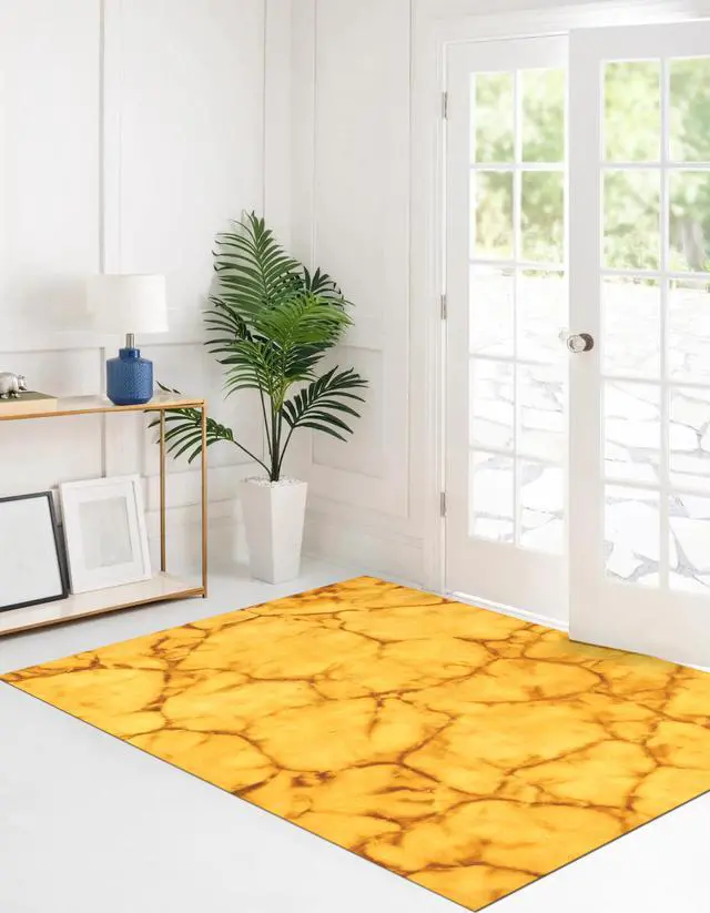 Main image of Golden Mirage Hand-Tufted Wool Rug