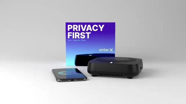 Main image of Renewed Amber X 512GB SSD AI Wireless NAS Personal Cloud Storage+Home Assistant and Plex