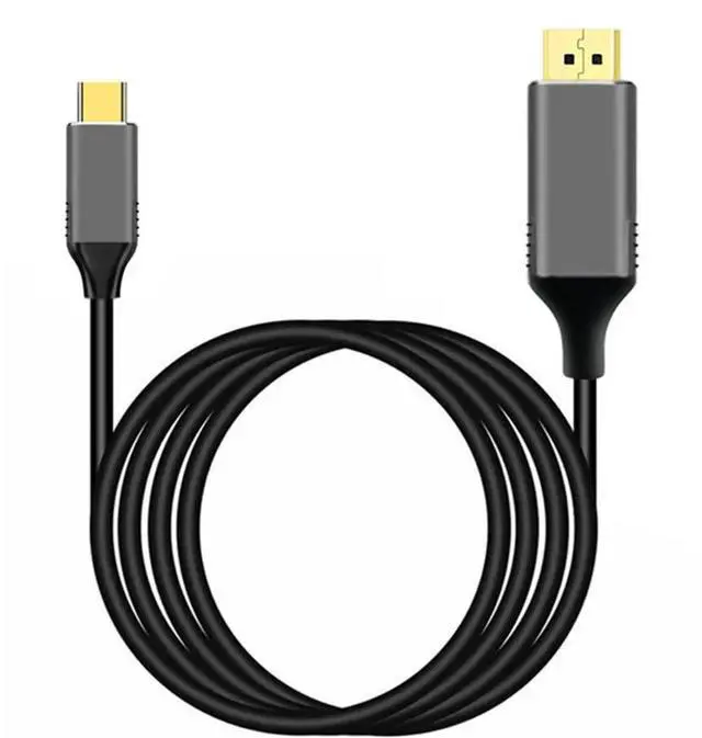 Alt view image 3 of 5 - Thunderbolt 3 USB C DisplayPort Cable 4K 60Hz USB Type C 3.1 to DP Adapter for MacBook 2017 Galaxy S9 Huawei P20