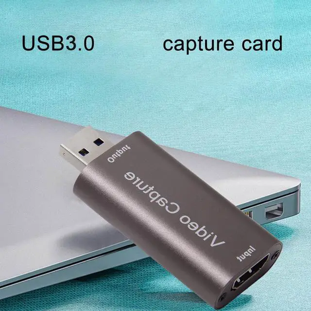 Alt view image 3 of 6 - 4K Video Capture Card USB 3.0 HDMI-compatible Grabber Recorder for PS4 Game DVD Camcorder Camera Recording Live StreamingColor: red (usb2.0 card)