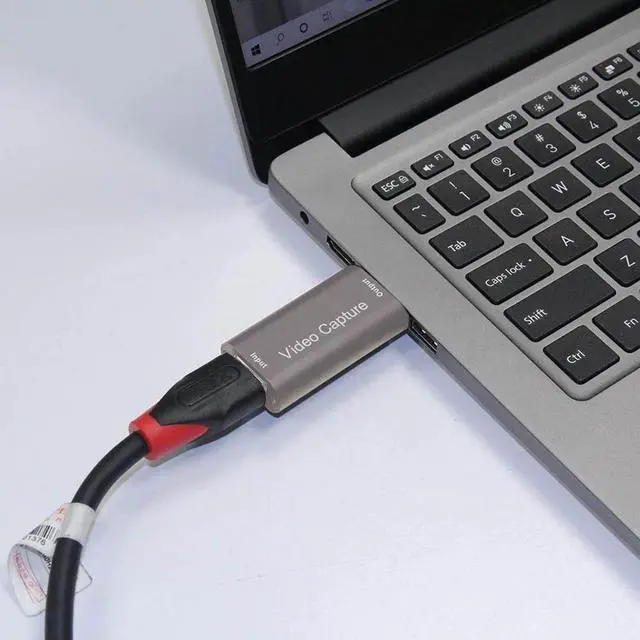 Alt view image 4 of 6 - 4K Video Capture Card USB 3.0 HDMI-compatible Grabber Recorder for PS5 Game DVD Camcorder Camera Recording Live StreamingColor: Grey (usb3.0 card)