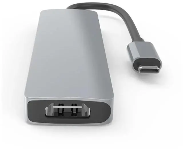 Alt view image 2 of 6 - Usb C Hub  Adapter To USB3.0 8K HDMI-compatible PD TF/SD Card Charging Port Converter for Mackbook LaptopColor: Grey (type c to hdmi)