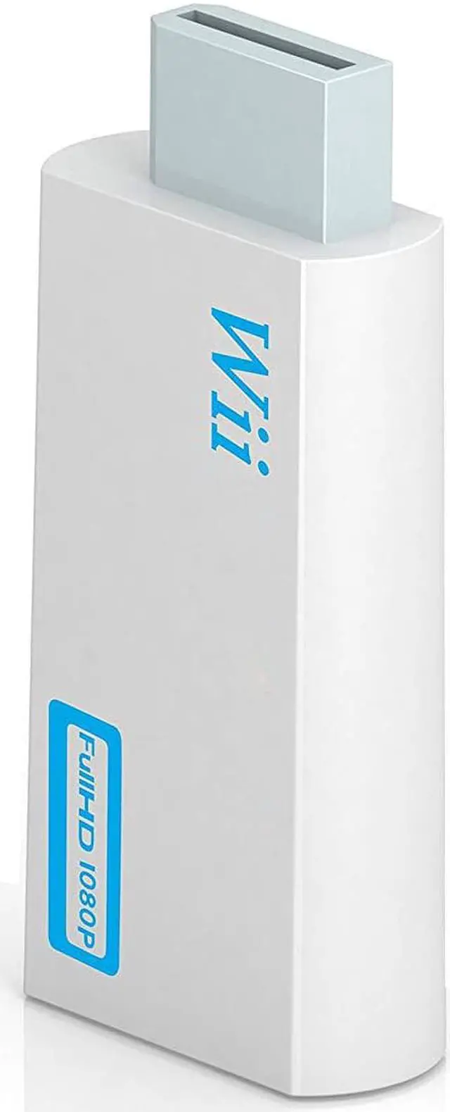 Alt view image 3 of 6 - Full HD 1080P Wii to HDMI-compatible Converter Adapter Wii2HDMI-compatible Converter 3.7mm Audio for PC HDTV Monitor DisplayColor: White (Wii Converter)