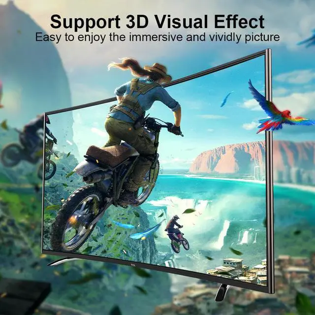 Alt view image 4 of 6 - DisplayPort Cable DP 1.4 to DP Cable 8K 4K 144Hz 165Hz Display Port Adapter For Video PC Laptop TV DP 1.2 9K Display Port CableLength: 3m
Color: Black (8K DP1.4)