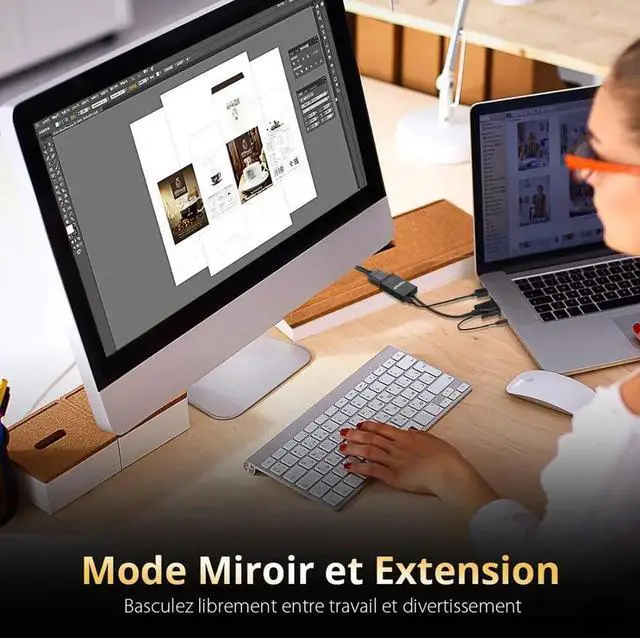 Alt view image 6 of 6 - VGA to HDMI-compatible Converter Adapter Output 1080P HD with Audio VGA2HD TV AV to HDTV Video Cable Converter Adapter for TV PCLength: Other (VGA to HD)
Color: Black (type 2)