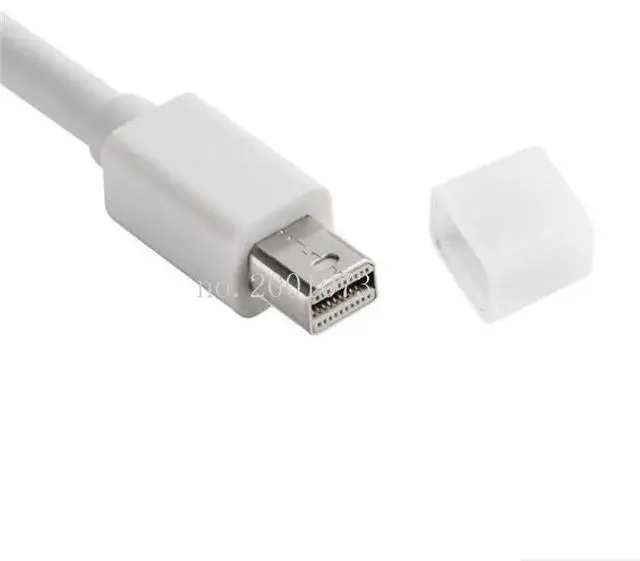 Alt view image 4 of 6 - 3 in 5 Mini DP DisplayPort to HDMI-compatible VGA DVI Adapter Mini DP Cable Converter for MacBook Pro Air Mini DisplayPortLength: <=0.5m (0.5m and below)
Color: White (MINI DP TO VGA)