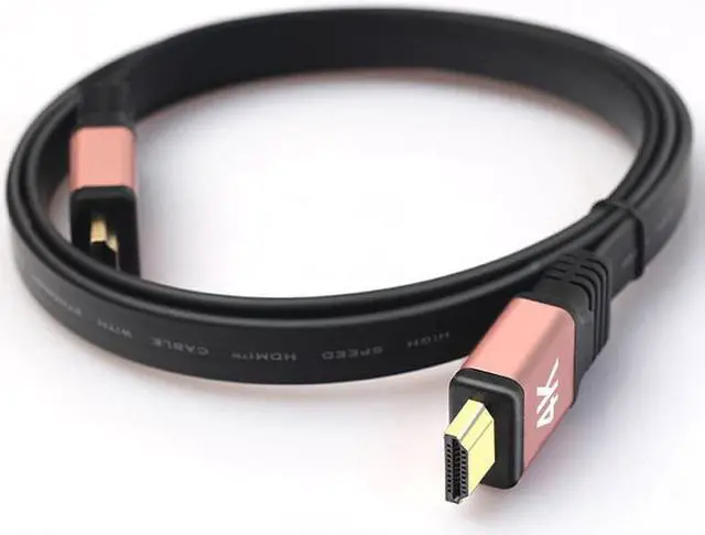 Alt view image 2 of 6 - HDMI-compatible 2.0 Cable Gold-plated 4K*2K 30AWG HD 18Gbps 3D Audio HD Support  for HD TV LCD Laptop PS6 Projector ComputerLength: 3m(300cm)
Color: red (red)