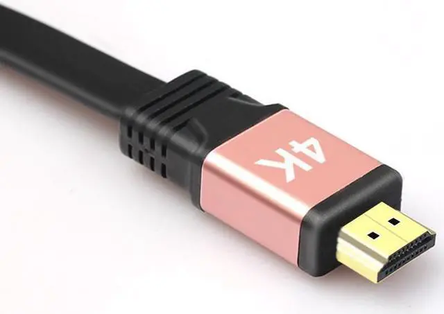 Alt view image 4 of 6 - HDMI-compatible 2.0 Cable Gold-plated 4K*2K 30AWG HD 18Gbps 3D Audio HD Support  for HD TV LCD Laptop PS6 Projector ComputerLength: 3m(300cm)
Color: red (red)