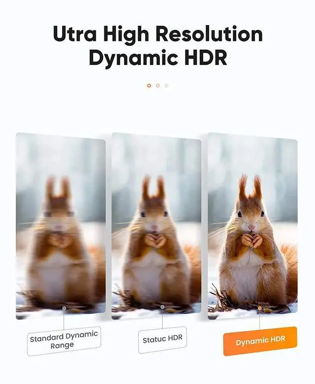 Alt view image 4 of 6 - HDMI-compatible 2.1 Cable for Xiaomi Mi Box HD 8K/60Hz 4K/120Hz 48Gbps Digital Cables for PS5 PS4 HDMI Splitter 9KLength: 1m
Color:Other(BS262 8K HDMI Cable)