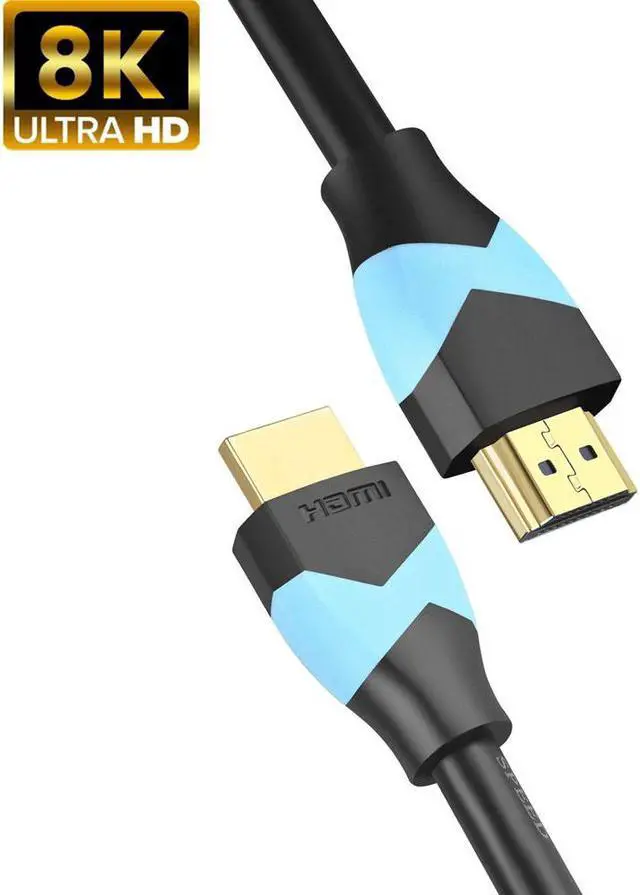 Main image of HDMI-compatible 2.1 Cable for Xiaomi Mi Box HD 8K/60Hz 4K/120Hz 48Gbps Digital Cables for PS5 PS4 HDMI Splitter 16KLength: 1m
Color: Red (BS256 8K HDMI Cable)