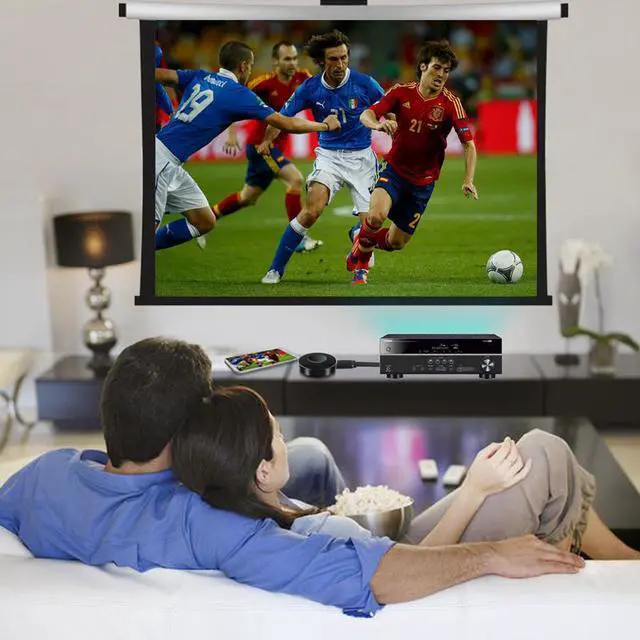 Alt view image 4 of 5 - for Car Airplay Miracast Mirascreen Wifi Wireless Display Dongle AV RCA HDMI-compatible Streamer Mirror Same Screen Stream Cast
