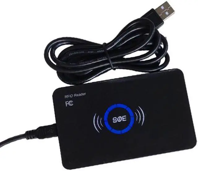Main image of 125Khz RFID Reader EM4100 USB Proximity Sensor Smart Card Reader no drive issuing device EM ID USB for Access Control(IDReader03-02)