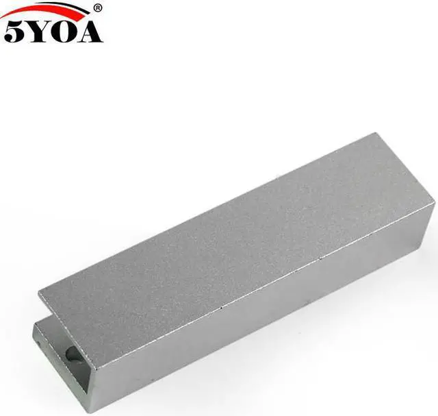 Alt view image 2 of 6 - 180kg 280kg Magnetic lock U shape bracket 350lbs frameless glass door Access Control System UM180(280kg 600lbs)