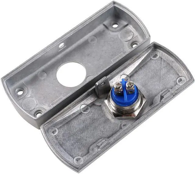 Alt view image 3 of 6 - Door Exit Release Button Zinc Alloy Panel GATE Push Switch For Door Access Control System to open door(Z30)