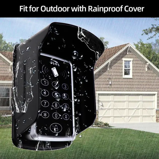 Alt view image 4 of 6 - 125KHz RFID Access Control Keypad EM Card Reader Door Access Control System Door Lock Opener Keyboard System(125khz ID B03 ONLY)