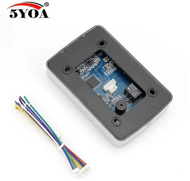 Alt view image 5 of 5 - Intercom 10 rfid tag+RFID Proximity Card Access Control System RFID/EM Keypad Card Access Control Door Opener(125khz 1000user)