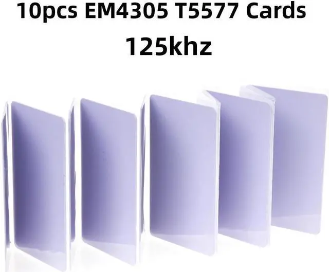 Main image of RFID Copier Writer Readers Duplicator 125KHz 13.56MHz USB Programmer NFC Smart 10 Frequency Key fob Cards Reader UID Decoder(10pcs 125khz Cards)