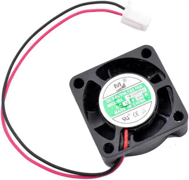 Alt view image 3 of 4 - YM1202PFS2 2.5cm 25mm 25x25x10mm DC12V 0.04A micro device quiet small cooling fan