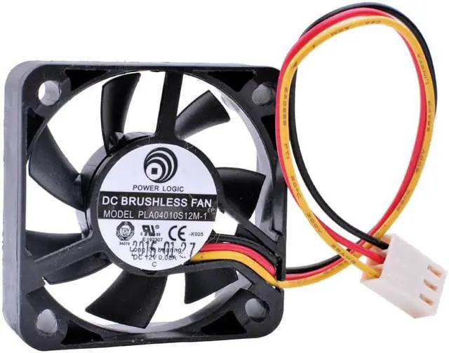 Main image of PLA04010S12M-1 4cm 40mm fan 4010 40x40x10mm DC12V 0.08A Computer CPU North and South Bridge small cooling fan