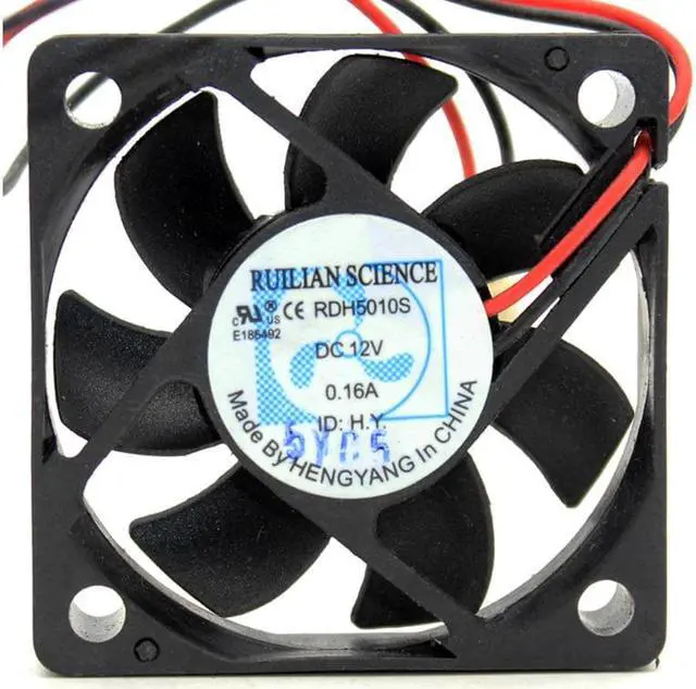 Main image of RDH5010S 5cm 5010 50x50x10mm 12V0.16A computer chassis CPU motherboard cooling fan