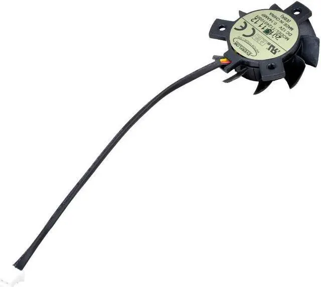 Alt view image 6 of 6 - T124010SH Diameter 37MM hole distance 26MM 3Pin 12V 0.14A cooling fan for Z490 motherboard router industrial computer