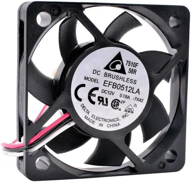 Main image of EFB0512LA 5cm 5010 DC 12V 0.08A 50x50x10mm Support speed monitoring 5cm ultra-thin silent cooling fan