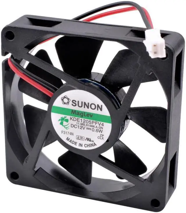 Alt view image 3 of 4 - KDE1205PFV4 5cm 50x50x10mm 50mm fan DC12V 0.6W Small mini computer case motherboard CPU cooling fan