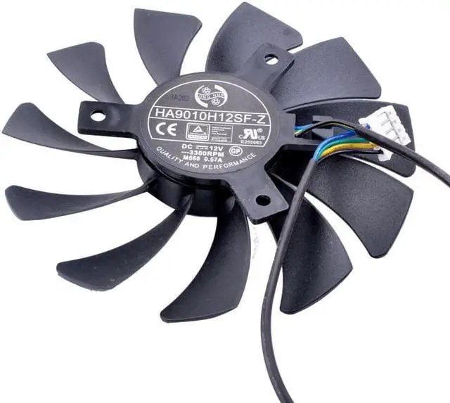 Main image of HA9010H12SF-Z 12V 0.57A 85mm 40mm Mounting pitch 4Wire 4Pin For Dataland Graphics Card Cooling Fan