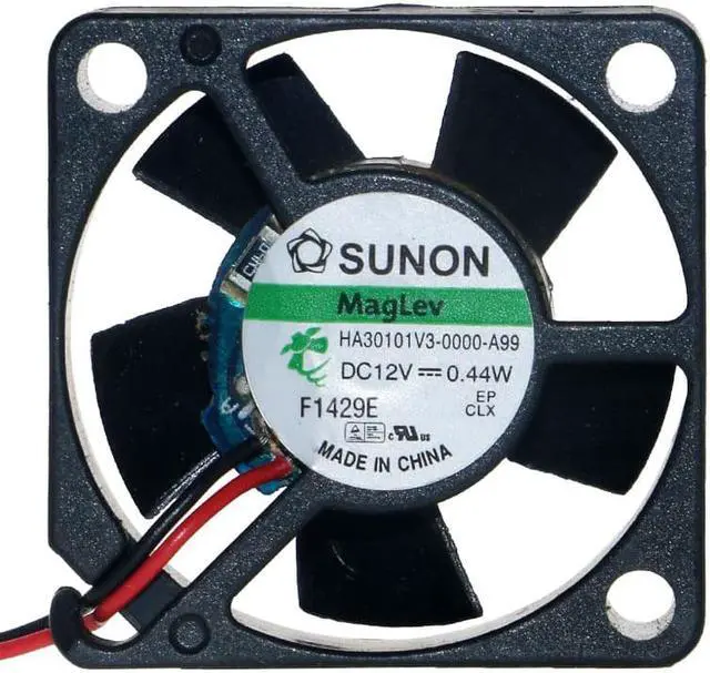 Alt view image 2 of 4 - HA30101V3-0000-A99 3cm 3010 30mm fan DC 12V 0.44W Router set top box Small DIY retrofit cooling fan