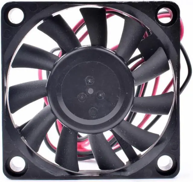 Alt view image 2 of 4 - D05X-12TL 5cm 5010 50x50x10mm 50mm fan 12V 0.06A very quiet north and south bridge cooling fan