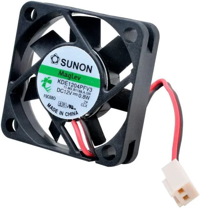 Alt view image 4 of 4 - KDE1204PFV3 4cm 4010 40mm fan 40x40x10mm DC12V 0.8W Magnetic bearing 2pin Cooling fan for power monitoring host