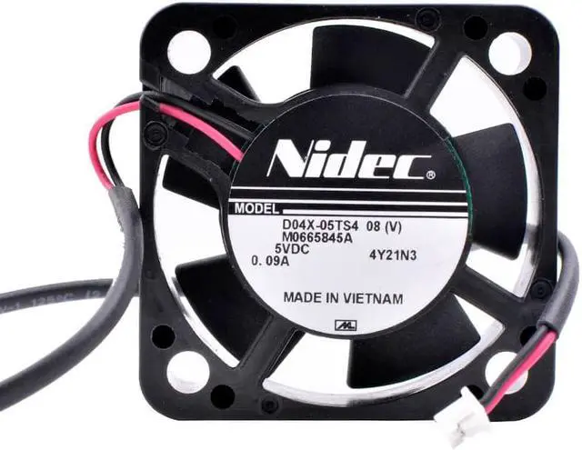 Alt view image 2 of 4 - D04X-05TS4 4cm 4.2cm 4210 42x42x10mm 5V 0.09A Double ball bearing router TV box built-in cooling fan