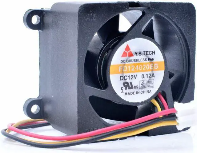 Main image of Y.S FD124020EB 4cm 4020 40x40x20mm 40mm fan 12V 0.12A switch power supply cooling fan