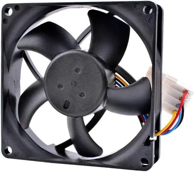 Alt view image 4 of 4 - AFC0812DD 8cm 80mm 12V 0.75A Double ball bearing large air volume server cooling fan