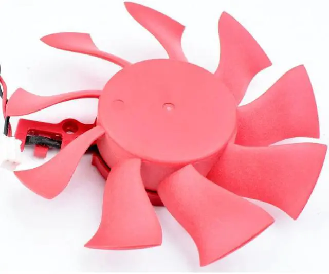 Alt view image 3 of 4 - FD8015U12S 75mm 38.5mm DC12V 0.50A HD6850 6870 6790 6770 4860 graphics card cooling fan