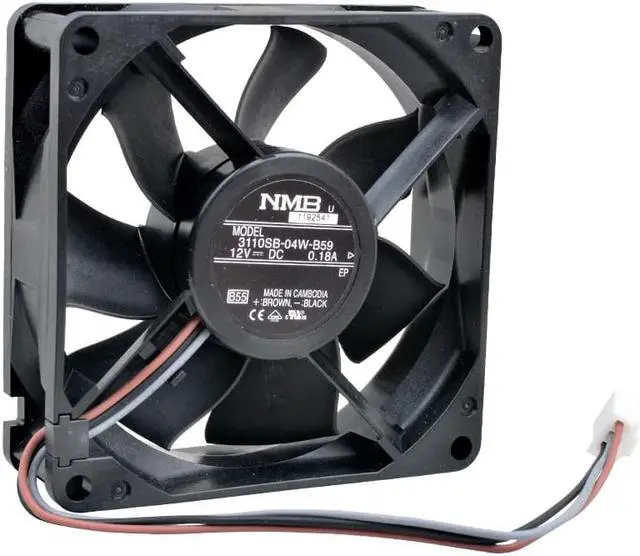 Main image of New 3110SB-04W-B59 8cm 80mm 80x80x25mm 8025 DC12V 0.18A Cooling Fan for Projector