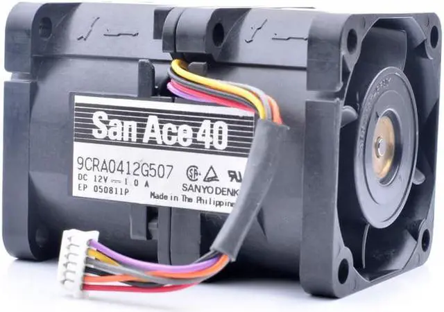 Main image of 9CR0412G507 4cm 4056 40x40x56mm 12V 1.0A 1U 2U server cooling fan
