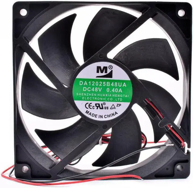 Alt view image 4 of 4 - DA12025B48UA 12cm 12025 120x120x25mm 48V 0.40A server inverter cooling fan