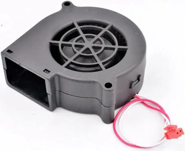 Alt view image 4 of 4 - RBD7530S1 75mm 75x75x30mm DC12V 0.70A 2 lines turbo blower blower cooling fan with high air volume