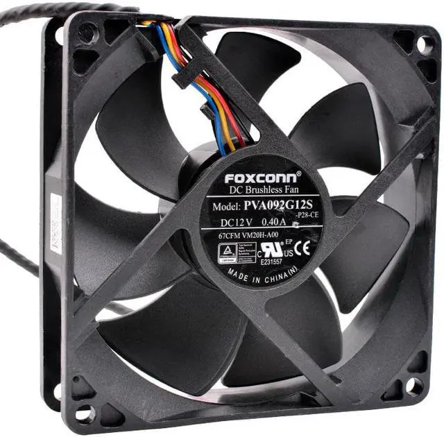 Main image of PVA092G12S 9cm 92x92x25mm DC12V 0.40A 4 lines pwm computer CPU radiator dedicated cooling fan