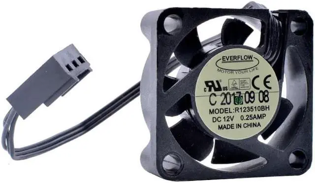 Main image of R123510BH 3cm 30mm fan 3010 DC12V 0.25A Large air volume mini computer case CPU cooling fan
