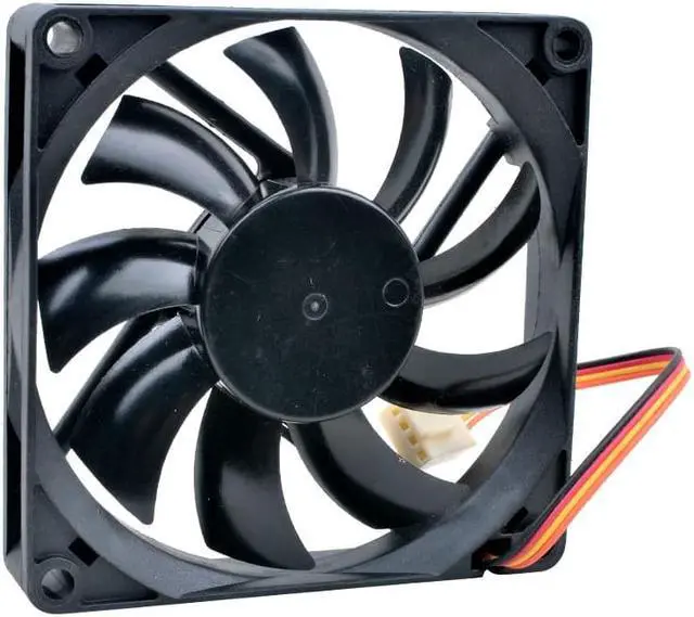 Alt view image 3 of 4 - Brand new DFB801512H 8cm 80mm fan 80x80x15mm DC12V 2.0W double ball bearing 4pin pwm cooling fan for case CPU