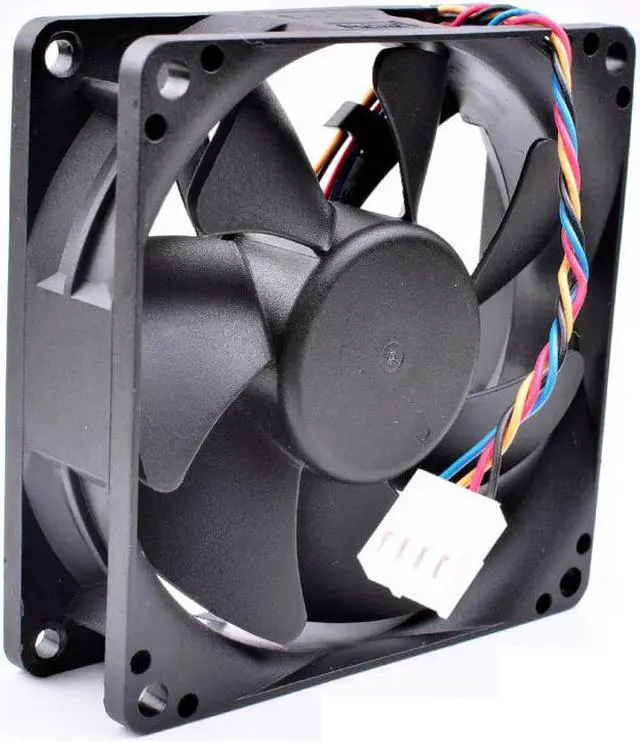 Alt view image 4 of 4 - EFH-08E12W-IP01 3VRGY-A00 8cm 8025 80mm fan DC12V 0.70A server CPU large air volume cooling fan