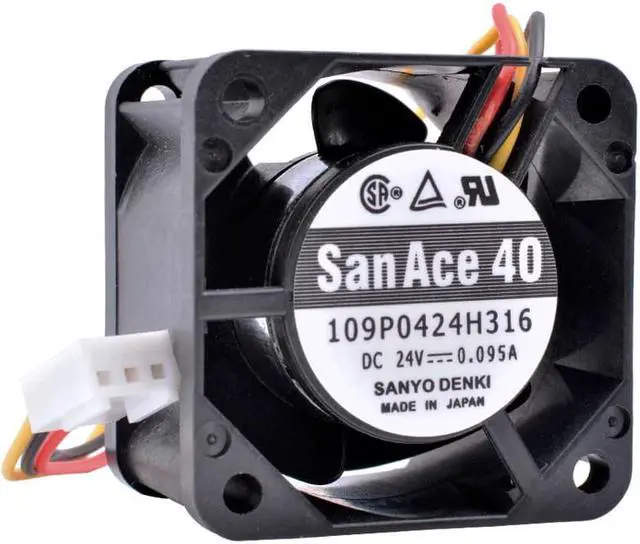 Main image of 109P0424H316 4cm 4028 40x40x28mm DC24V 0.095A High-end server inverter NCUSIEMENS cooling fan