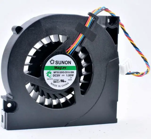 Alt view image 2 of 3 - New MF70120V2-C01U-S99 5V 1.50W notebook all-in-one computer 4pin cooling fan