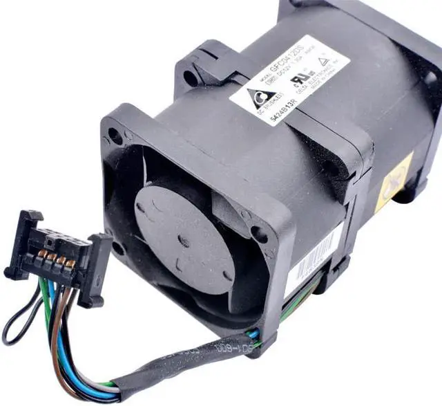 Alt view image 2 of 3 - GFC0412DS-SM07 AM38  4cm 40x40x56mm 4056 DC12V 1.30A Server Cooling Fan