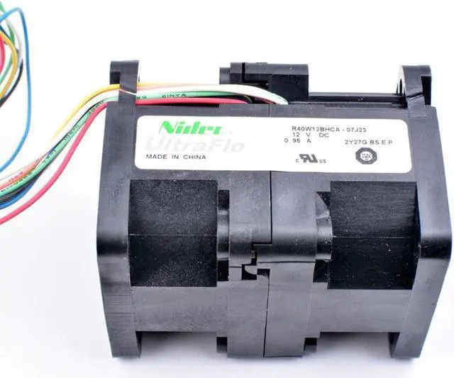 Alt view image 4 of 4 - R40W12BHCA-07J23 4cm 40x40x56mm 4056 DC12V 0.95A Server cooling fan