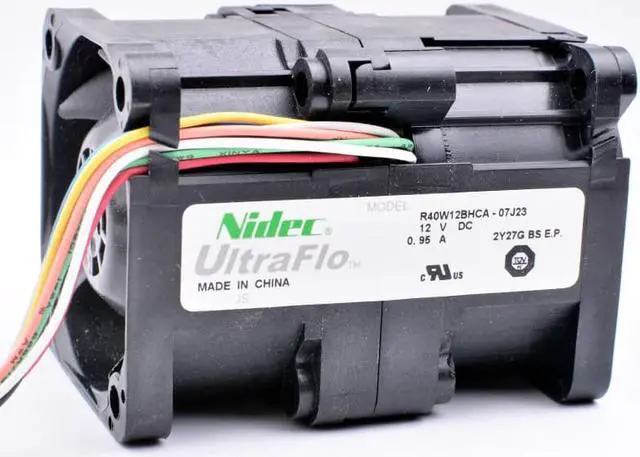Main image of R40W12BHCA-07J23 4cm 40x40x56mm 4056 DC12V 0.95A Server cooling fan